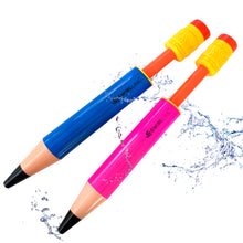 Load image into Gallery viewer, Water Blaster Squirter Pool Toys – 2 Pack Water Shooter Soaker for Kids 13-19’’ – Summer Outdoor Party Beach – Pump Squirt Guns – Pencil Shape
