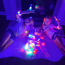 Load image into Gallery viewer, S SWIRLLINE Glow in The Dark Party Favors - 70 PCS Bulk Toys for Kids Party Favors Goodie Bags Stuffers - Light Up Accessories for Halloween Christmas
