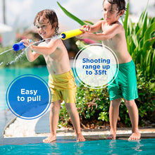 Load image into Gallery viewer, Water Gun for Kids - Super Soaker Water Gun Foam Blaster Pack of 4 - Water Blaster Soaker Gun - Foam Water Shooter 11-19’’ with Animal Figures - Water
