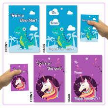 Load image into Gallery viewer, 30 Pack Valentines Day Cards for Valentine&#39;s Classroom Exchange Prizes - Valentine Party Favors
