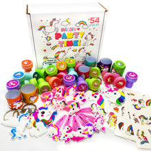 Load image into Gallery viewer, Unicorn Party Favors for Kids Pinata Stuffers - Unicorn Gifts for Girls Treasure Box Toys for Classroom Carnival Prizes in Bulk Goodie Bags Stuffers f
